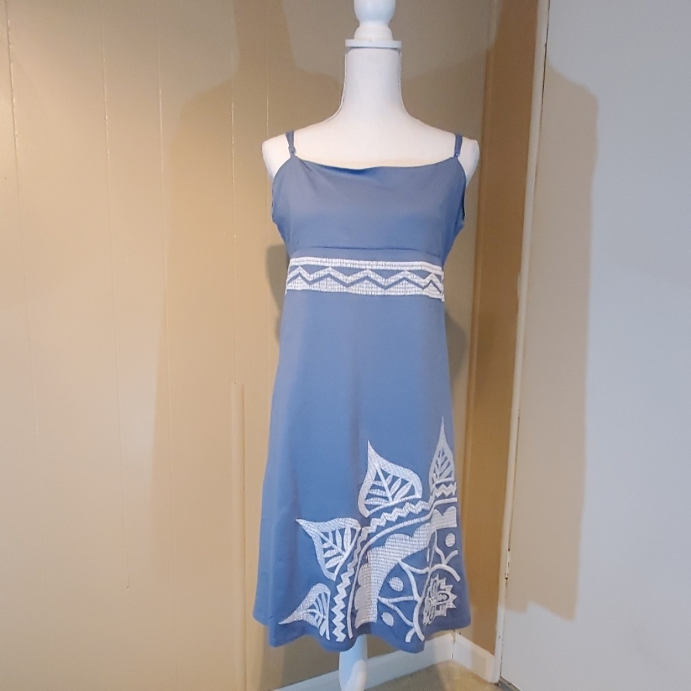 Modbe Blue & White Summer dress
